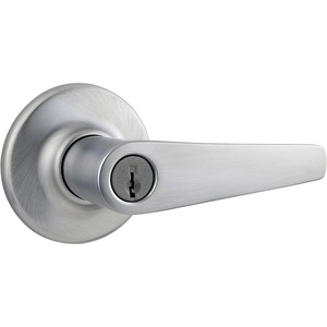 image:imageKwikset 462DL26DV2 Delta Lever Vestibule Lock with New Chassis and 6AL Latch and RCS Strike Satin Chrome Finish